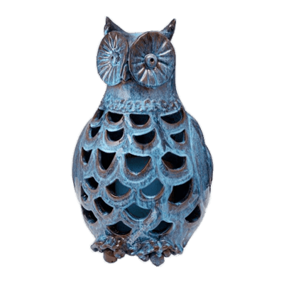 Owl Ceramic Cremation Urn