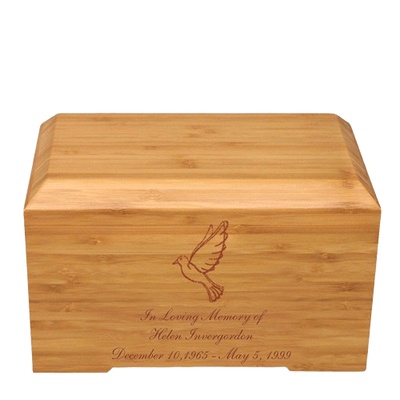 Dove Bamboo Essence Cremation Urn