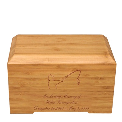 Fisherman Bamboo Essence Cremation Urn