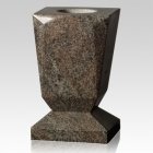 Mountain Green Beveled Granite Vase