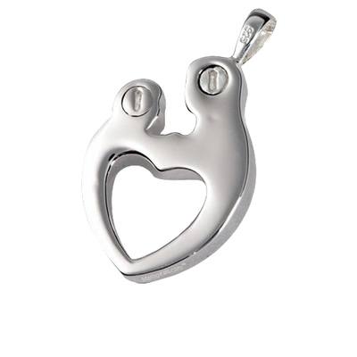 Parents Heart Cremation Pendant