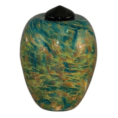 Pasture Glass Cremation Urn