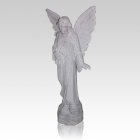 Peace Angel Marble Statue III