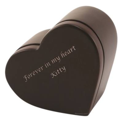 Peace Heart Pet Keepsake Urn