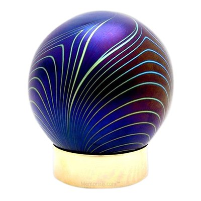 Peacock Pet Keepsake Urn