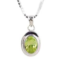 Peridot Oval Keepsake Jewelry