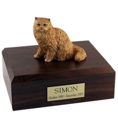 Persian Orange X Large Cat Cremation Urn