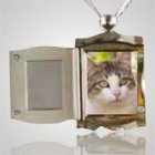 Pet Silver Picture Pendant