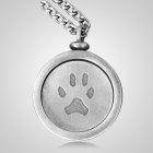 Pet Paws Memory Keychain