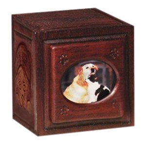 Dark Large Dog & Cat Cremation Urn