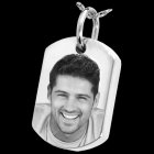 Photo Tag Cremation Pendant III