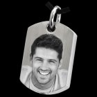 Photo Tag Cremation Pendant