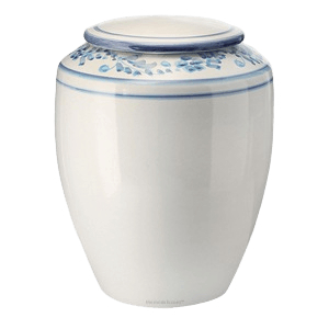 Piccolo Blu Ceramic Urn