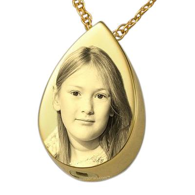 Picture Tear Cremation Pendant IV