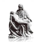 Pieta Small Marble Statue