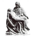 Pieta X Large Marble Statue