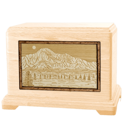 Pikes Peak Maple Hampton Cremation Urn