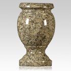 Pine Green Granite Vase