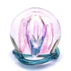 Pink & Purple Embrace Memory Glass Keepsake