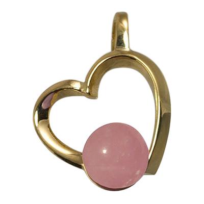 Pink Amore Cremation Ash Pendant