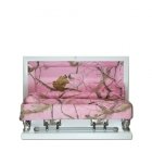 Pink Camo Mini Child Casket