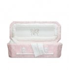 Pink Carousel Premie Child Casket