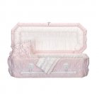 Pink Carriage Small Child Casket
