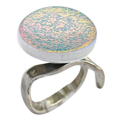 Pink Eternity Ashes Ring