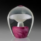 Pink Geyser Glass Cremation Keepsakes