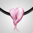 Pink Heart Pet Cremation Pendant