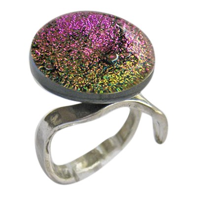 Pink Memorial Ashes Ring