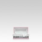 Pink Mini Metal Pet Casket