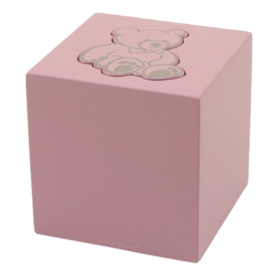 Pink Teddy Bear Child Urn