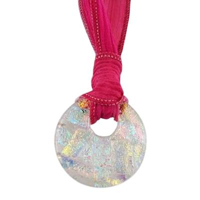 Pink Translucence Ash Pendant