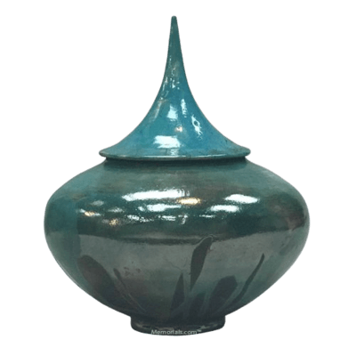 Pinnacle Raku Cremation Urn