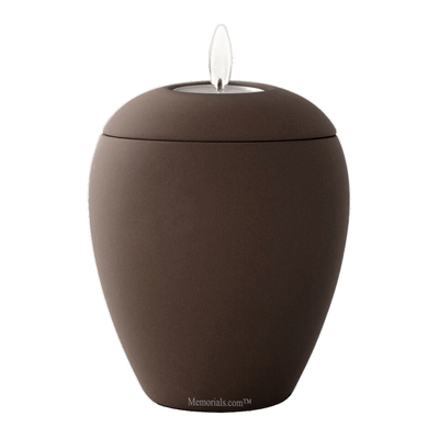 Pirr Brown Tea Light Keepsake Urn