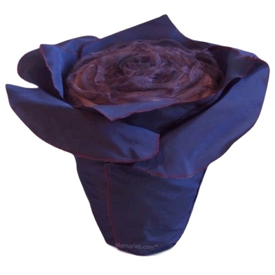Plum Rose Cremation Urn