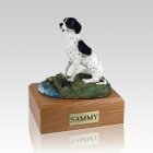 Pointer Sitting Dog Urns