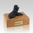 Poodle Black Dog Urns