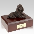 Poodle Bronze X Large Dog Urn
