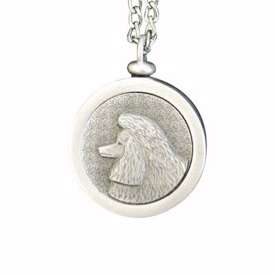 Poodle Pet Memory Keychain