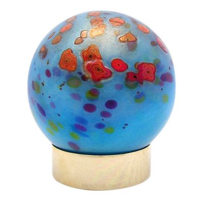 Poppies Pet Keepsake Urn