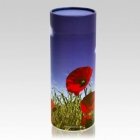Poppies Pet Scattering Urn