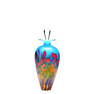 Poppy Glass Keepsake Cremation Urn