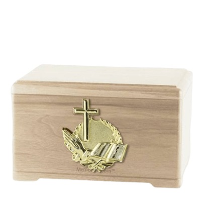 Prayer Maple Cremation Urn