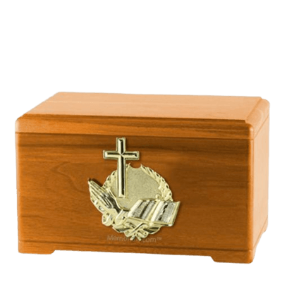 Prayer Oak Cremation Urn