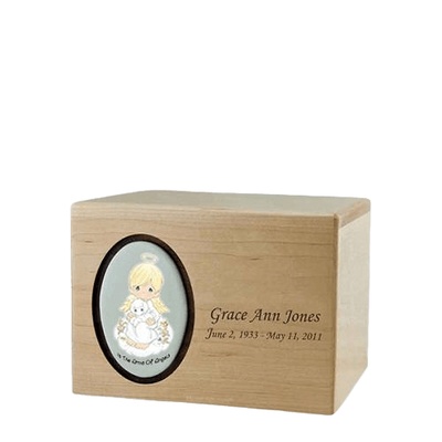 Precious Moments Blonde Boy Small Urn