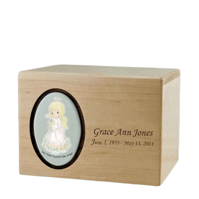 Precious Moments Blonde Girl Urns