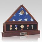 Presidential Combination Flag Display Case