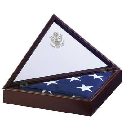 Presidential Cherry Flag Display Case